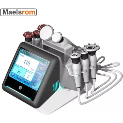 8 in 1 Ultrasonic Cavitation Radio Frequency Multipolar RF Body Shaping Slimming Machine Skin Lifting Anti-Wrinkle Beauty Device