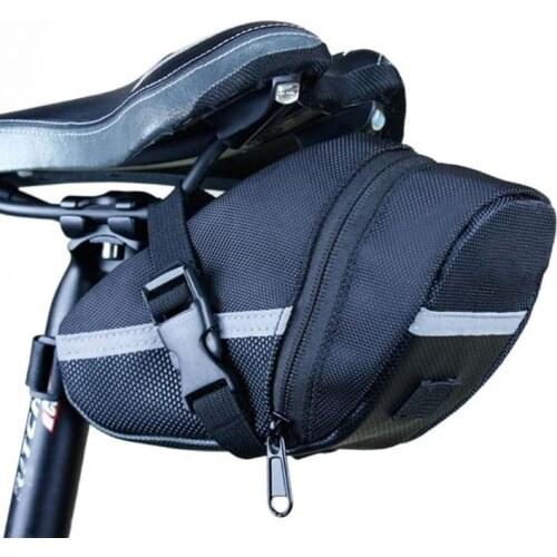 Bicycle Bags Delicate Design Bicycle Reflective Saddle Rear Tool Bags MTB Bike Cycle Seatpost Seat Tail Bags