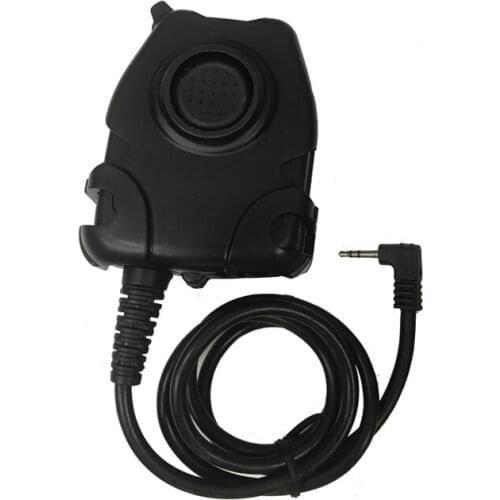 Waterproof PTT Cable For Z Tactical Headset ComtacII H50 MSA SORDIN H60 HD03 Headset For Motorola T6200 TKLR T3, TKLR T4