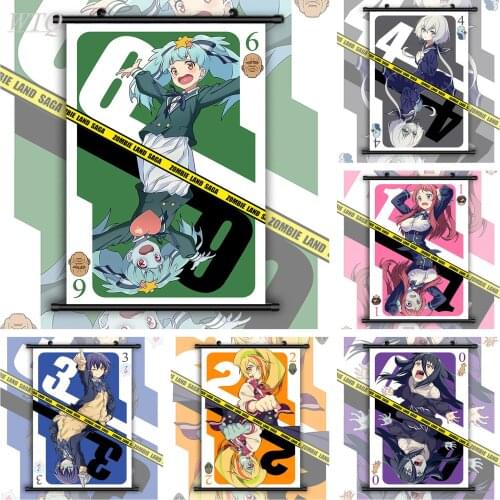 Zombieland Saga HD Canva Wall Poster HD Print Anime Posters Canvas Painting Wall Decor Posters Wall Art Picture Home Decoration