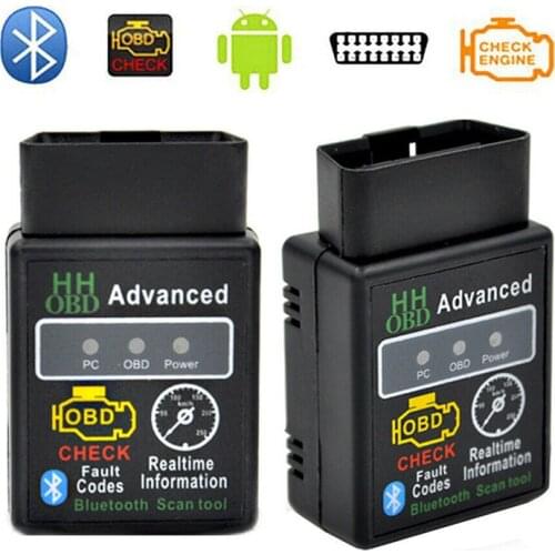 1PCS Universal V2.1 ELM327 HH OBD 2 OBDII Petrol Car Auto Bluetooth Android Torque/PC Car Diagnostic Scan Tool Car Scanner TSLM2