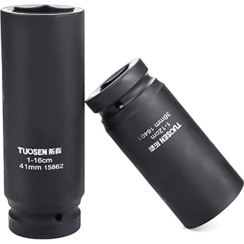 25mm Hex Lengthened Heavy Jackhammer 120/160 Socket Head Auto Repair Tool 1 Inch Jackhammer Socket