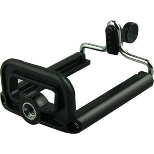 Tripod Mount Adapter Cell Phone Holder Clip Camera Bracket for Selfie Self-Timer Monopod Tripod