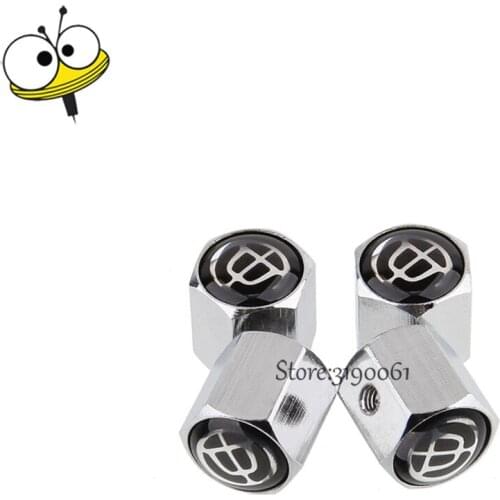 Car Styling Auto Accessories Wheels Tire Valve Stem Caps Rim Sticker For Brilliance M2 V3 V5 BS4 BS6 H530 H230 H320 H330 FRV FSV