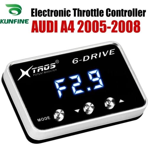 Car Electronic Throttle Controller Racing Accelerator Potent Booster For AUDI A4 2005-2008 Tuning Parts Accessory