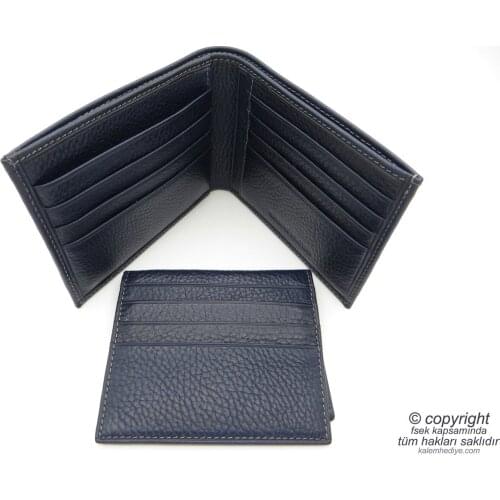 Genuine Leather Wallet | İsme Special Wallet | 12x9 Horizontal | TM 1040-3 Gift Wallet