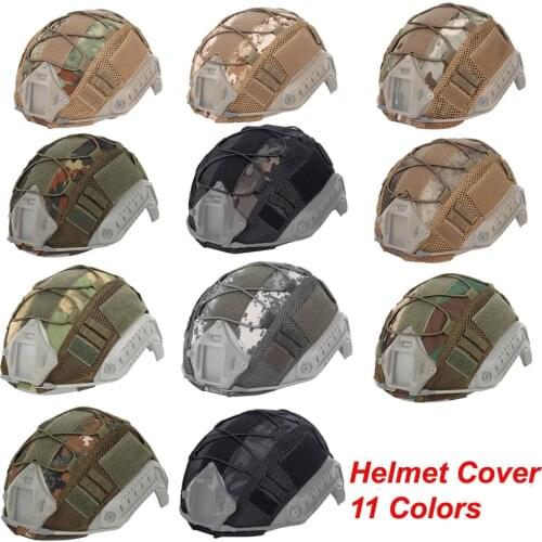 Tactical Helmet Cover Airsoft Hunting Helmet Cover Tactical Military Combat Helmet Cover for Fast MH PJ BJ Helmet CS Wargame