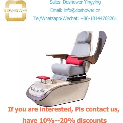 Doshower DS-W9800 salon furniture pedicure with nail table furniture disposable plastic liners for spa pedicure chair