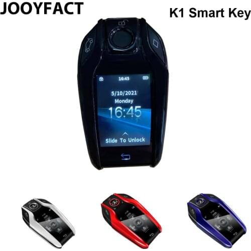 JOOYFACT K1 Smart Key LCD Car Key Case Shell Remote Comfortable In For Benz BMW Audi VW Toyota Hyundai Honda Nissan Kia Ford
