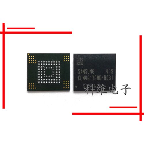 KLM4G1YEMD-B031 KLM4G1YEMD-B032 Emmc153 Ball Mobile Phone Hard Disk Repair IC