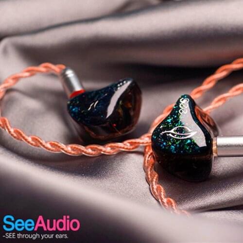 SeeAudio Yume 1DD 2BA HIFI Earphone Hybrid Drive Unit DJ Music Monitor IEM Headsets With 2Pin 0.78mm 5N OCC Cable