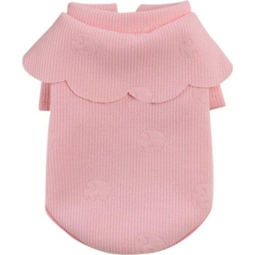 Dog Clothes So Cute Shawl Collar Puppy Hoodies Pet Clothes Winter French Bulldog Coat Dog Costume For Small Dogs Chihuahua