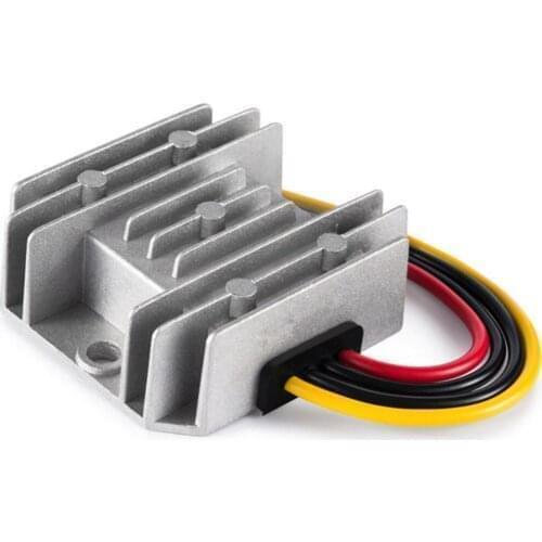 DC 12V 24V to DC 5V 5A 25W Transformer Voltage Converter Step Down Buck Module IP68 Waterproof Power Supply for LED Car TV Solar