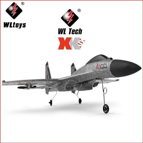 WLtoys A100 RC Airplanes SU-27 3CH 2.4G EPP Composite Material Glider Radio Remote Control Toys Model gift