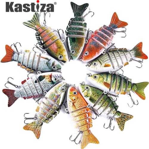 Jointed Swimbait Fishing Lures Hard Bait 8cm 13g Multi Segments Fishing Bait Artificial Bass Pike Lure Crankbait Wobblers Pesca