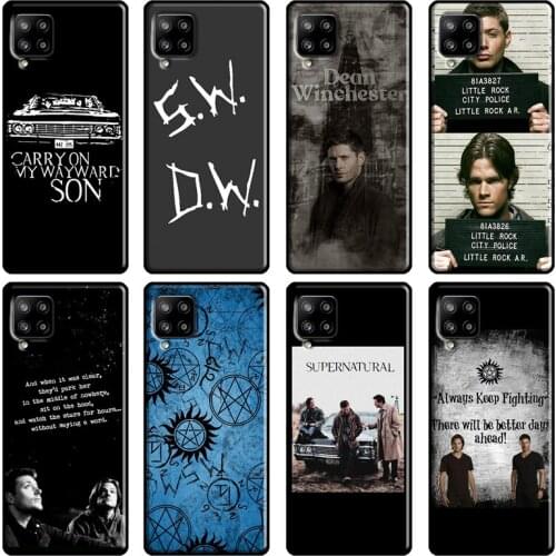 Supernatural SPN Dean And Sam Phone Case For Samsung Galaxy A51 A70 A71 A72 A52 A41 A31 A02S A12 A21S A20e A10 A40 A50