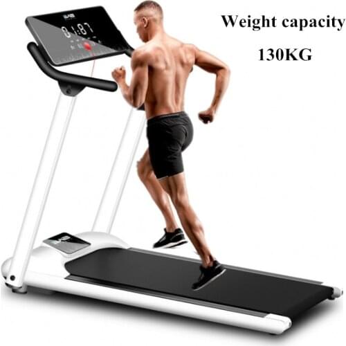 LED Display Folding Motorized Treadmill Portable Electric Treadmill Household Gym Treadmill Mini Folding Running Training Home