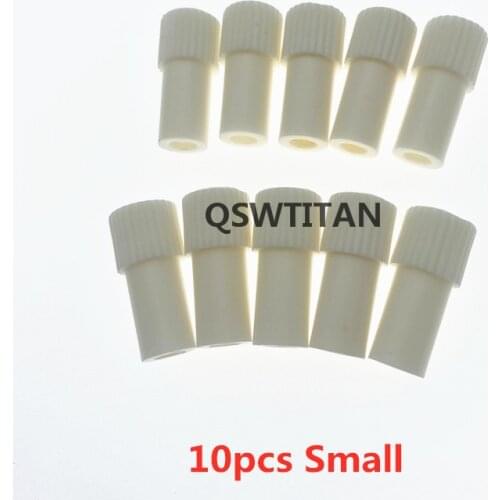 10PCS Small Dental Suction Tube Convertor Saliva Ejector Suction Adaptor Autoclavable