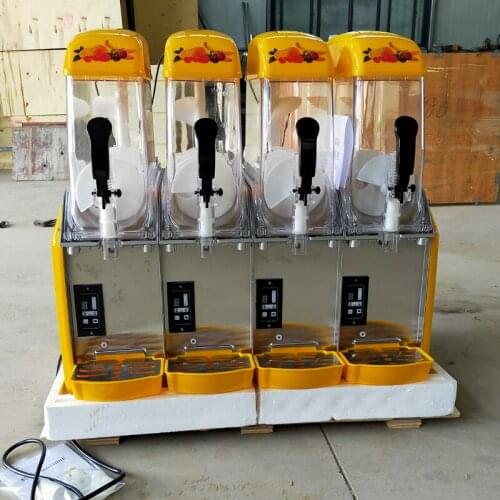 110V 220V Commercial Snow Melting Machine Large Capacity Four Cylind Sand Ice Machine Cold Drink Machine 1500W