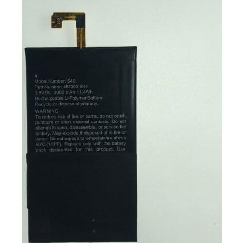3000mah battery for CAT S40 458002-S40