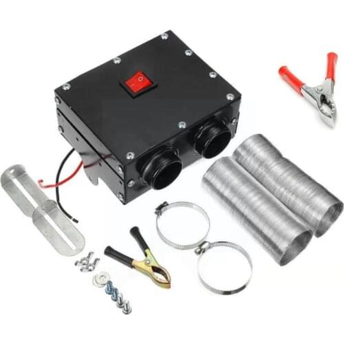 New 12v/24v 1000w Car Heater Silencer Fast Heating Fan Defroster Car Demister 2 Truck Heating For Auto Warmer Windscreen Wi H9q4