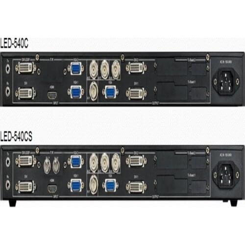 Seamless splicing/Image freeze/Accurate brightness control LED-540CS led video processor