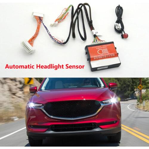 For Mazda Axela CX-5 CX5 Modified Automatic Headlight Induction Module Headlamp Sensor Smart Light Device