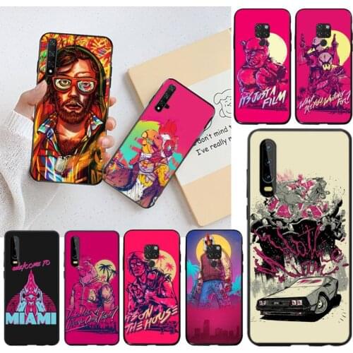 Game Hotline Miami Phone Case for Huawei P40 P30 P20 lite Pro Mate 30 20 Pro P Smart 2020 prime