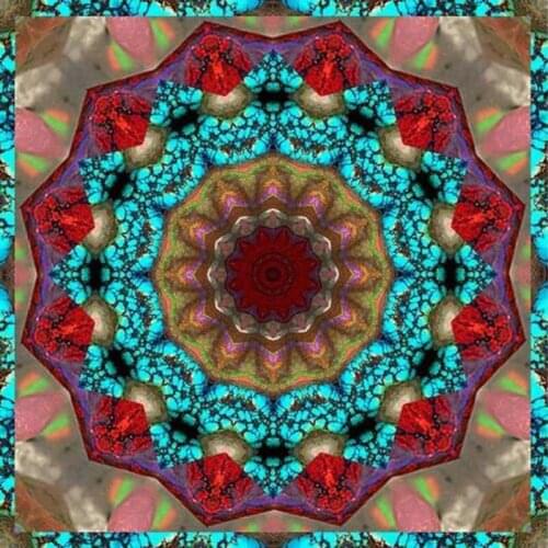 Kexinzu Full Square Round 5D DIY Diamond Painting "Religion Mandala" Handmade 3D Embroidery Cross Stitch Mosaic Decor Gift ba