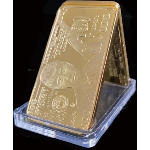 United States Gold Bullion 100 USD Commemorative Coin Collectibles For Collection Gifts