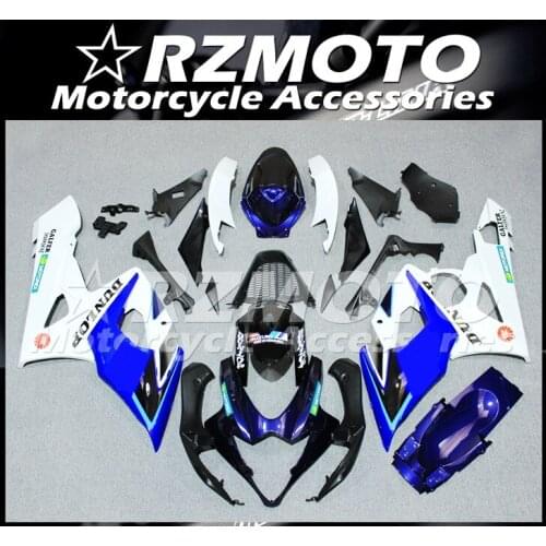 4 Free Gifts New ABS Whole Fairings Kit Fit for Suzuki GSX-R1000 2005 2006 K5 05 06 Bodywork set Custom Free blue white
