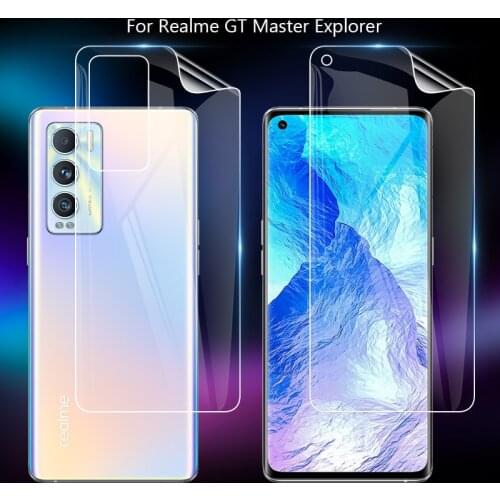 For Realme GT Master Explorer Clear TPU / Matte Anti-Fingerprints Hydrogel Full Cover Soft Screen Protector Film ( Not Glass )