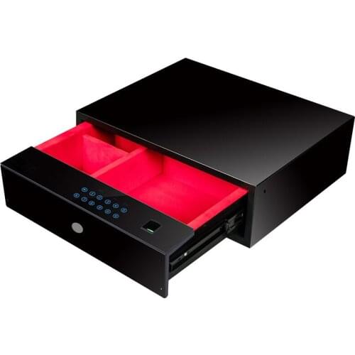 Touch screen fingerprint password safe wardrobe hidden anti-theft safe smart password fingerprint drawer