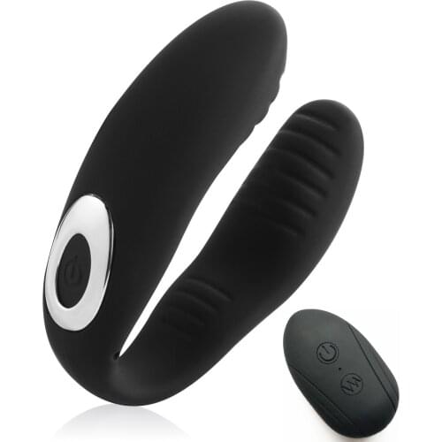 U Type Vibrator for Women Masturbator Vibrating Sex Toy for Adult Vagina Clitoris Stimulate Wireless Remote Vibration for Couple