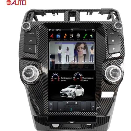 Vertical Screen Car GPS Navigation System Android Car Video Player For Toyota 4Runner 4 Runner 2009-2019 Car Stereo Radio