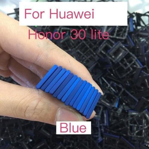 10pcs For Huawei Honor 30 Lite Sim Card Slot Tray Card Holder SIM Holder Slot Tray Container parts