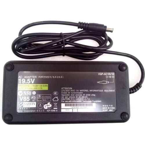 19.5V 7.7A 150W AC Adapter Charger VGP-AC19V17 VGP-AC19V18 fit for SONY VGP-AC19V54