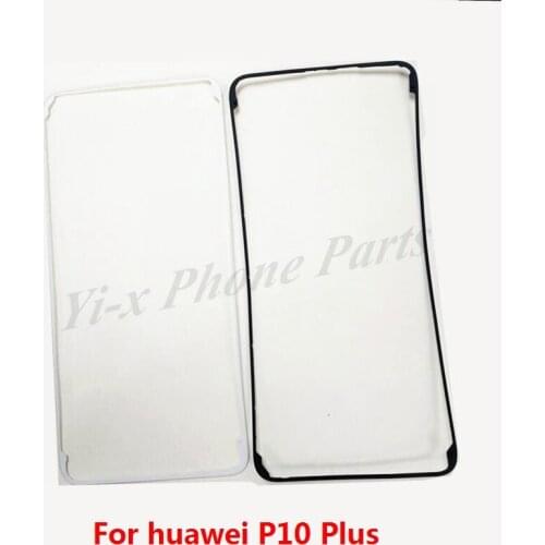 2pcs For Huawei P10 Plus Front Housing Chassis Plate LCD Display Bezel Faceplate Frame (No LCD) plastic For Huawei P10P