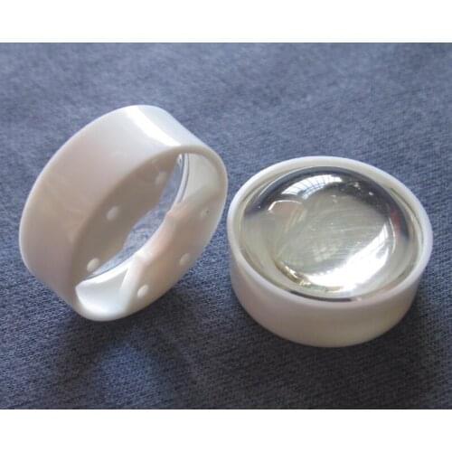 600 Sets/lot Setted well, JLC-23 High quality Led Lens, 60 Degree, Holder Size: 24.5X8.5mm+Lens Diameter: 23mm, PMMA Materials