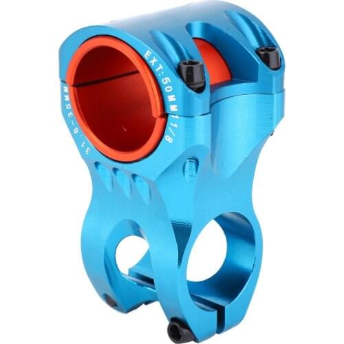 Aluminium Alloy 35mm High Strength Bicycle 0 Degree Short Stem Short Handlebar Stem Bike Cycling Accessory