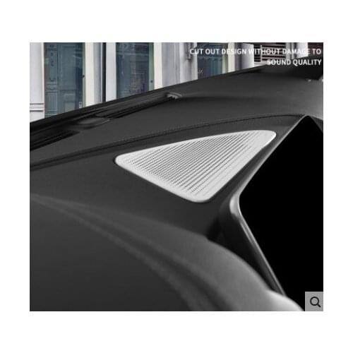 Fit for Cadillac CT5 decorative sound cover, center console horn cover, for CT5 interior decoration to decorative frame