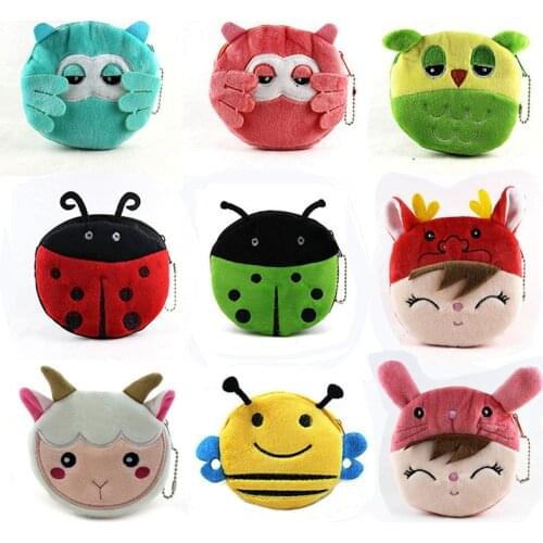 New Style Cartoon Owl B Girls Coin Purse Children Coin Bag Ladys Cute Mini Wallet Pouch Women Girl Makeup Buggy Bag For Gifts