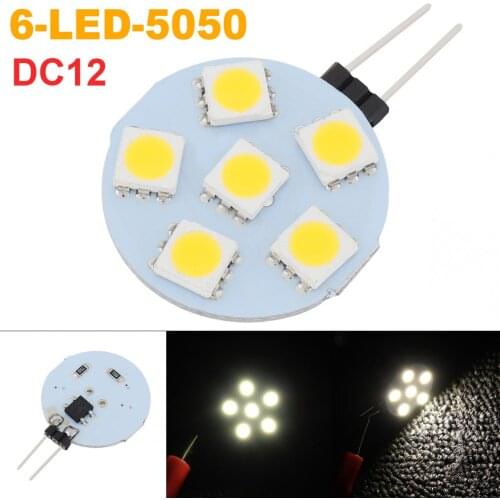 G4 Socket 5050 SMD Led Bulb on DC 12V Bi Pin Lamp LED Bulb Warm Cold Led Lights Replace Halogen