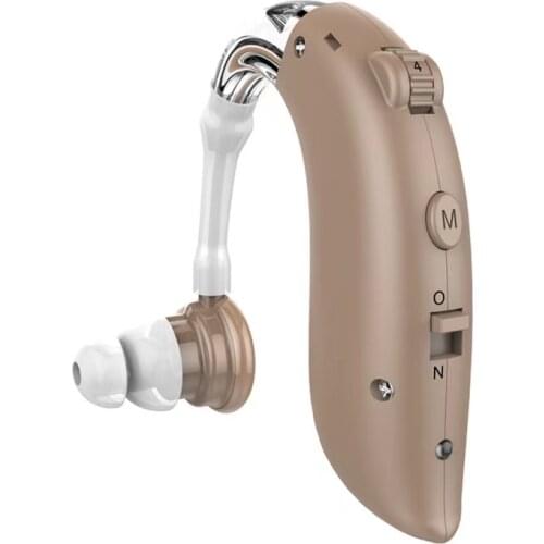 Mini Rechargeable Adjustable Bluetooth Hearing Aid Tone Sound Amplifier Wireless Audiofo for Elderly Moderate Digital Device