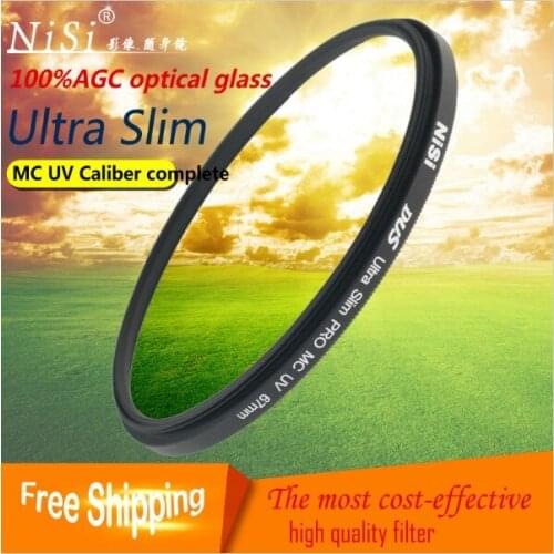 Nisi 52mm MC UV Filter wide band Lens Protector For Nikon 18-55 Fuji XF35mm/1.4 50/1.8