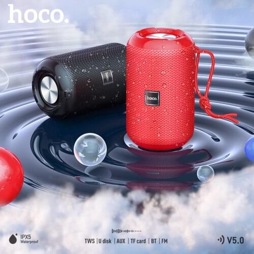 HOCO Sport Bluetooth Speaker Portable AUX for iPhone Samsung Wireless for Phone Computer Car with TF Outdoor Audio Player Music