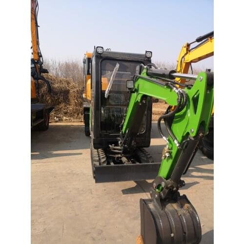 New 2021 Digger Crawler Excavator Farm Works Chinese 1.8Ton Construction Machine