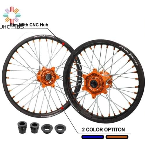 For KTM SX SXF XC XCF 125 150 250 300 350 450 2015 2016-2021 1.6X21"&2.15"x18" Motorcycle Front Rear Wheels Hub Rim