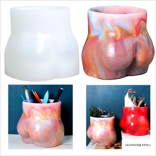 Transparent Silicone Mould Dried Flower Resin Decorative Craft DIY human body storage box Mold epoxy resin molds for jewelry