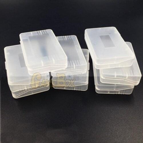 Clear Plastic Game Cards Cartridge Case Dust Cover Case For Nintend Game Boy Advance GBA